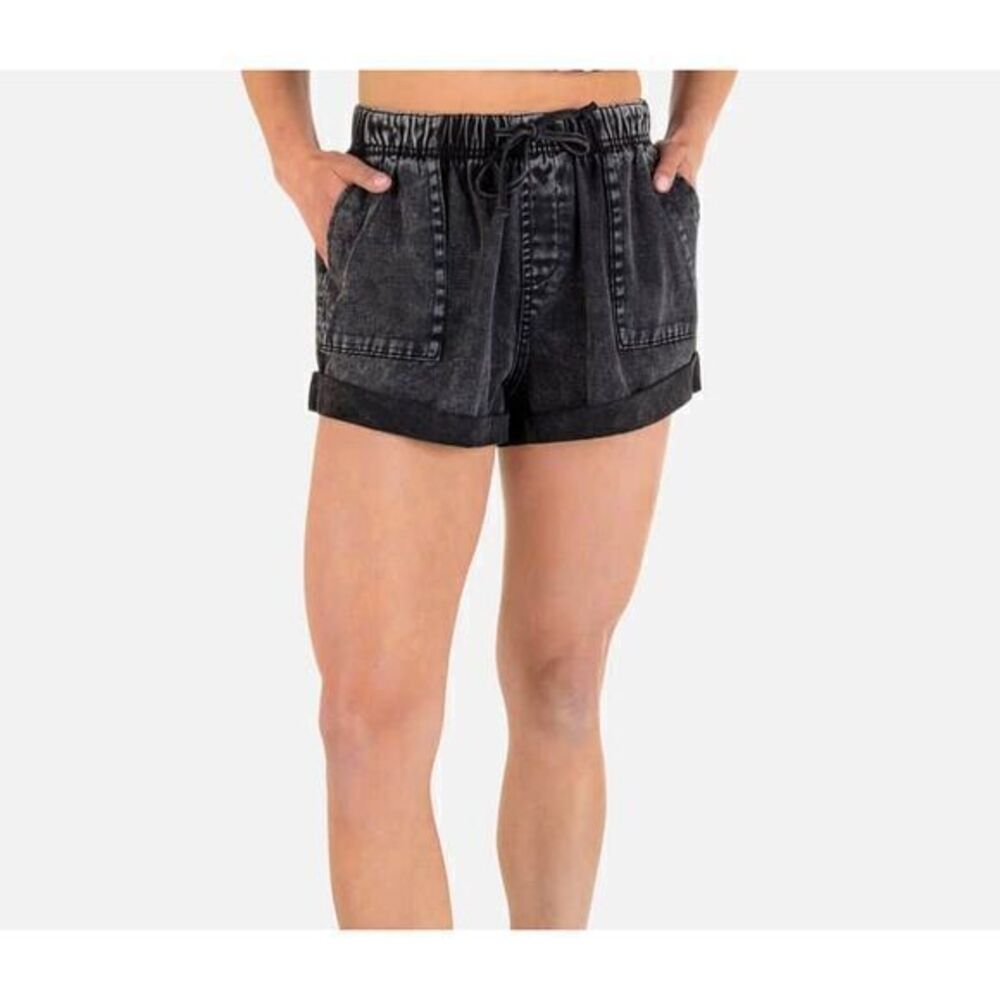 Hurley Aria Cut‎ Off Short Black Size Small